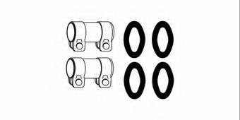 HJS 82 12 2273 Mounting Kit, exhaust system